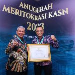Pj. Bupati Kudus Sabet Dua Penghargaan Sekaligus Pada Anugerah Meritokrasi 2023
